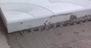Профессиональная сухая укладка тротуарной плитки в Сестрорецке в октябре