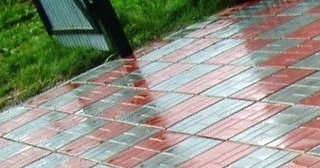 Профессиональная укладка цементной тротуарной плитки в Сестрорецке в октябре
