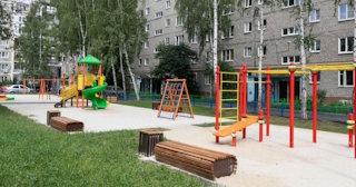 Благоустройство детской площадки во дворе от 1947 руб. в Сестрорецке