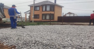 Подсыпка земельного участка в Сестрорецке в октябре